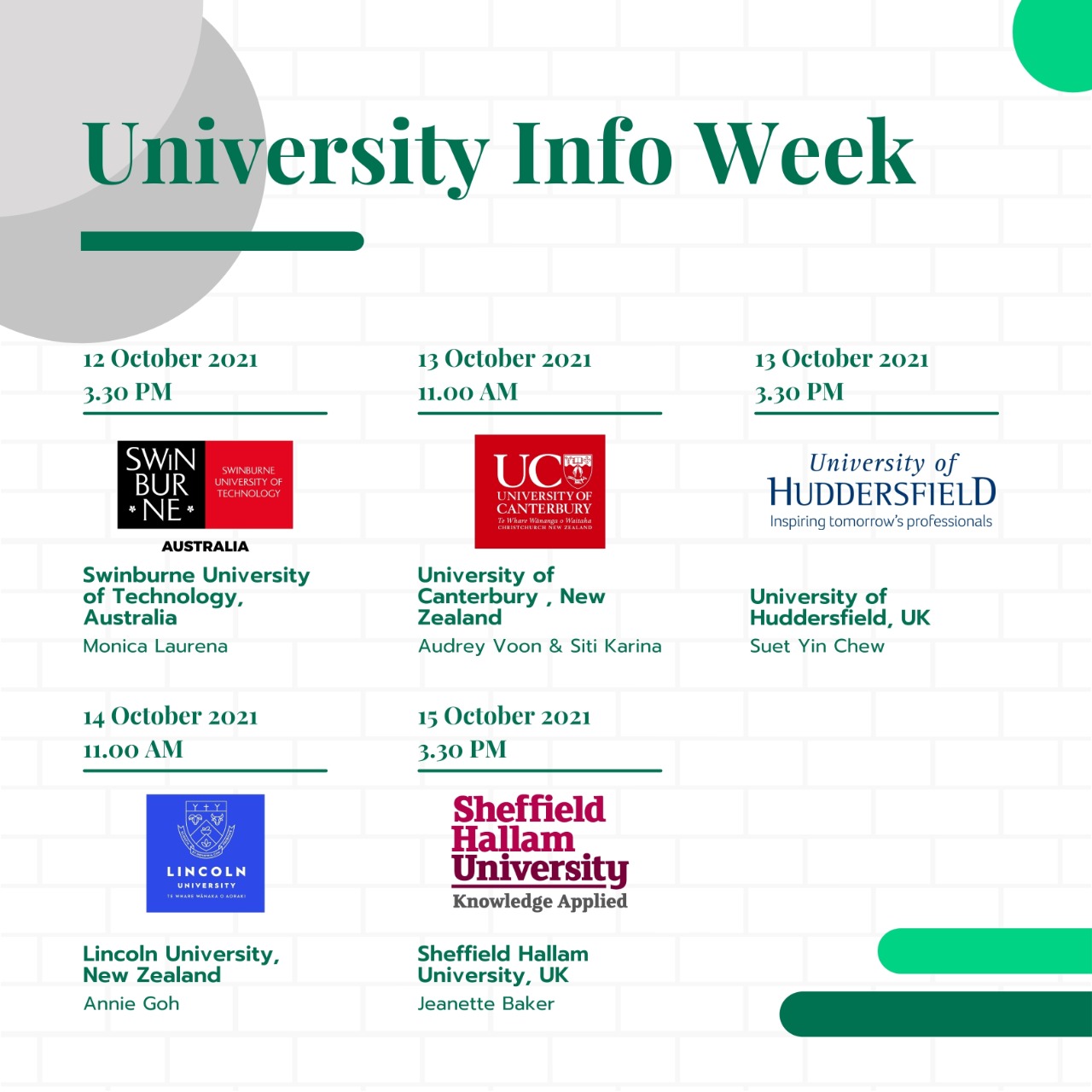 University Info Week 1